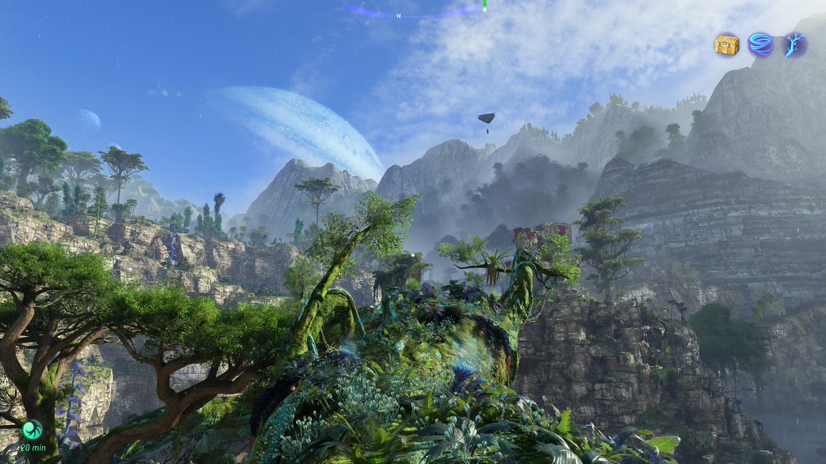 Platoesq's tweet photo. Haven’t posted much in quite a while, but are some shots from Avatar Frontiers of Pandora I’ve been playing today. #Avatar #PS5Share #PS5 https://t.co/7Z8lVj4IES