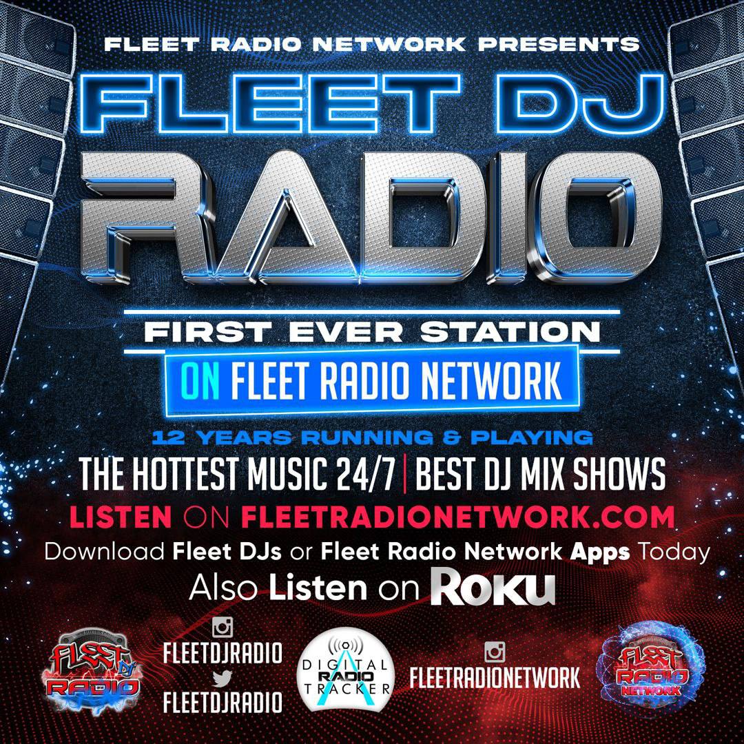 24/7 <a href="/fleetdjradio/">FLEET DJ RADIO</a> radio station 7 days a week brought to u by @fleetradionetwork  Fleetdj Radio radio plays DJ mix shows, non-stop music all day all night 🌙 Your best DJ’s 🌎 wide .. and music!
🔥🔥🔥Contact Program Director for more information @djos100