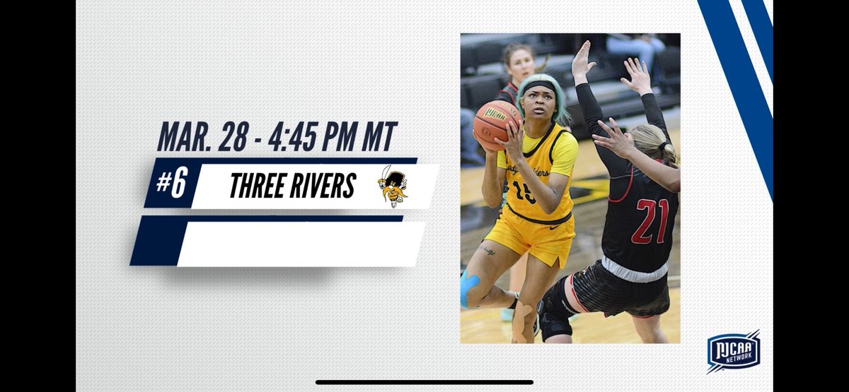 Casper, Wyoming see you soon!!!! 

Lady Raiders earn the #6 seed in the national tournament &amp; will play Friday March 28th <a href="/4/">w</a>:45 MT in Casper, Wyoming! Stay tuned for the live video &amp; radio links!
