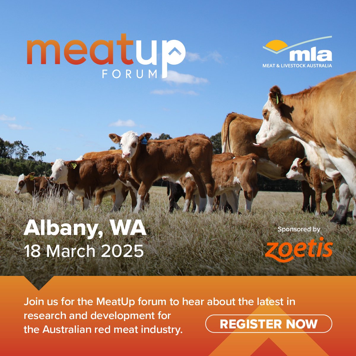 1 day to go until the <a href="/meatlivestock/">Meat & Livestock Australia</a> MeatUp Forum in Albany! AgPro's very own Ed Riggall will be hosting a panel discussion on the barriers of entry to technology for producers and the future of tech in the industry. Check out the agenda and register NOW mla.com.au/news-and-event…