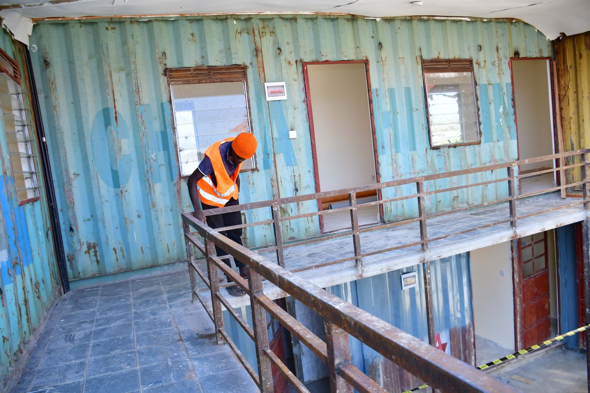The Kenya Coast Guard Service (KCGS) Station in Port Victoria, located in Bunyala Sub-county, Busia County, is a critical infrastructure project aimed at enhancing security along Kenya's western border.

The station is being constructed using innovative fabricated container