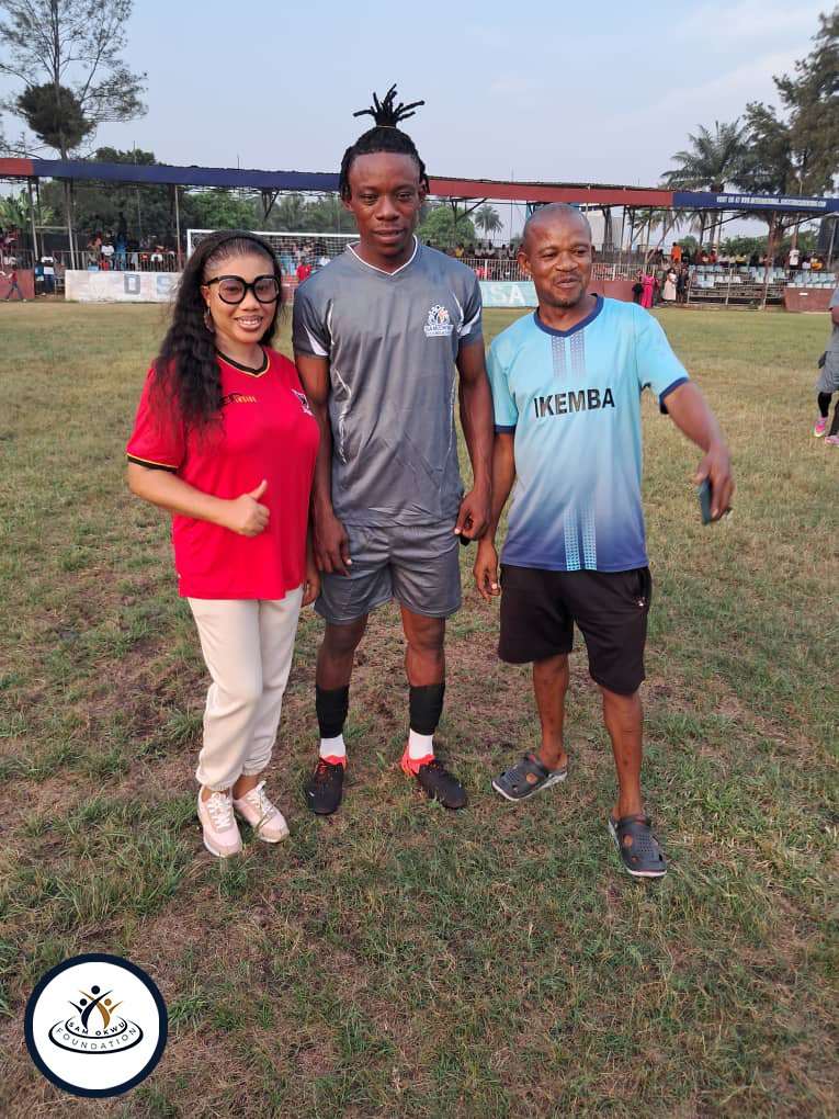 samokwufou's tweet photo. Highlights from the Ngor Okpala end of the year football match, held during the Ngor Okpala festive end of the year event. The football match was partly sponsored by @samokwufou

#samokwufoundation #football #december #sports #girlchild #youthempowerment #Ngorokpala #ngo https://t.co/oBK8jTCSZ8