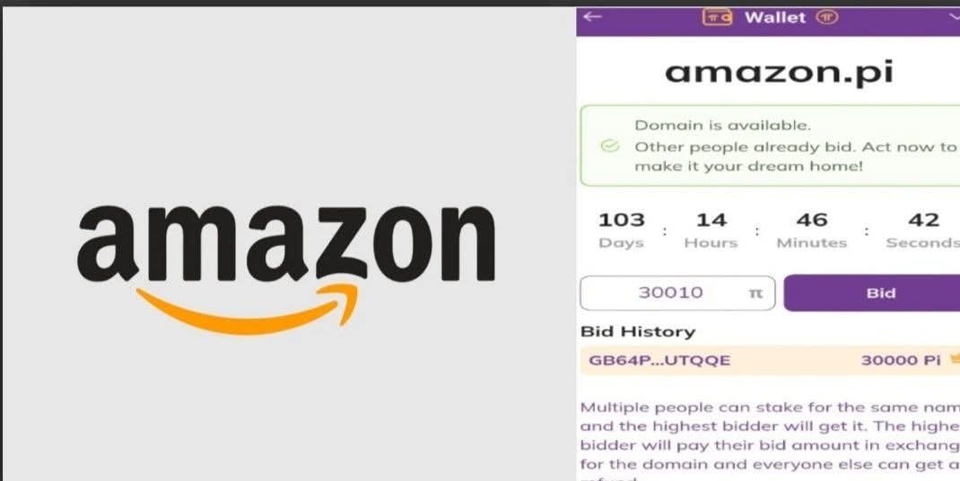 ThongNg59185760's tweet image. Amazon.Pi 🔥 Received a 30,000 Pi Bid! The .Pi Domain...
#PiNetwork #AmazonPi #PiDomain #Crypto #Blockchain #PiCoin #Web3 #DeFi