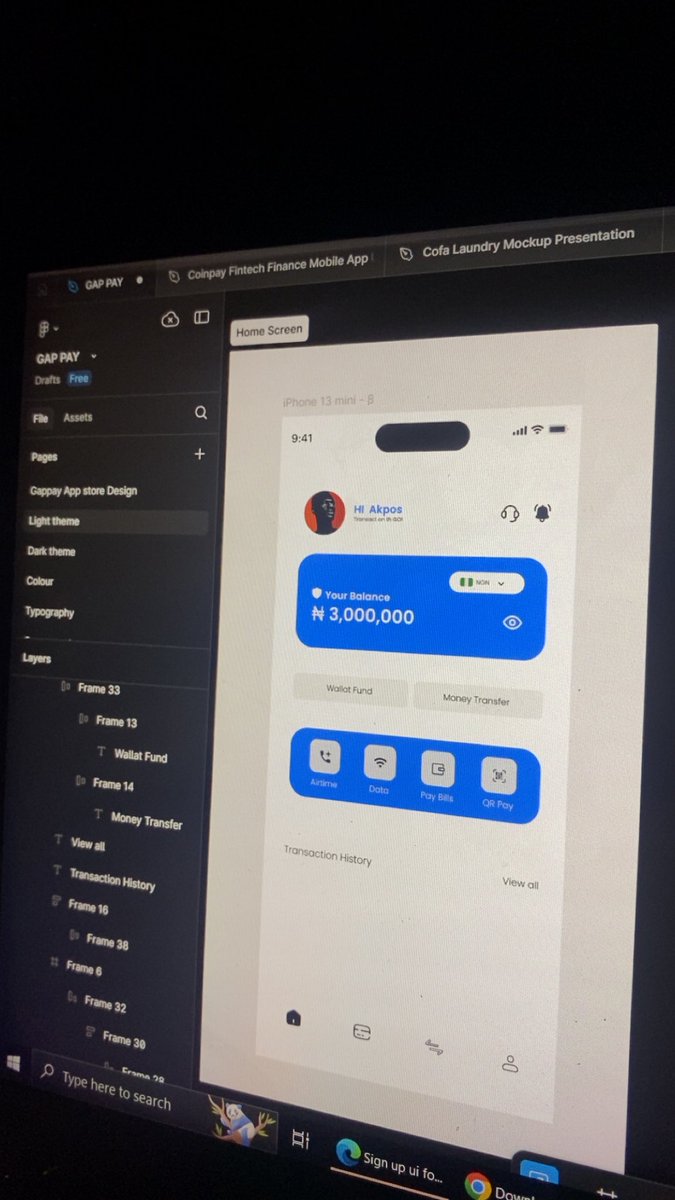 Gm to those who still gm.
Been a while I made a UI design for a project.

👨‍🍳