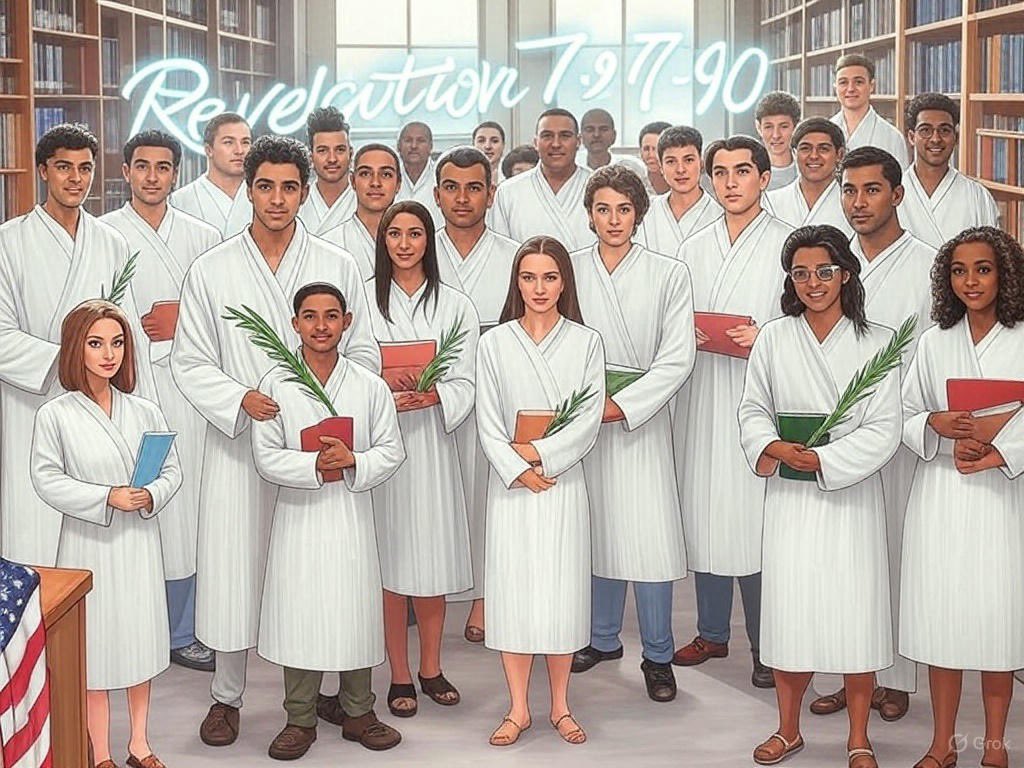 shelFlockhart's tweet image. 🌍 Unity Over Division: “A great multitude… from every nation, from all tribes and peoples and languages… crying out… ‘Salvation belongs to our God…’” (Rev 7:9-10 ESV). Let’s teach love &amp;amp; justice, not agendas—embracing all races in our schools. #Antiracism #BiblicalUnity