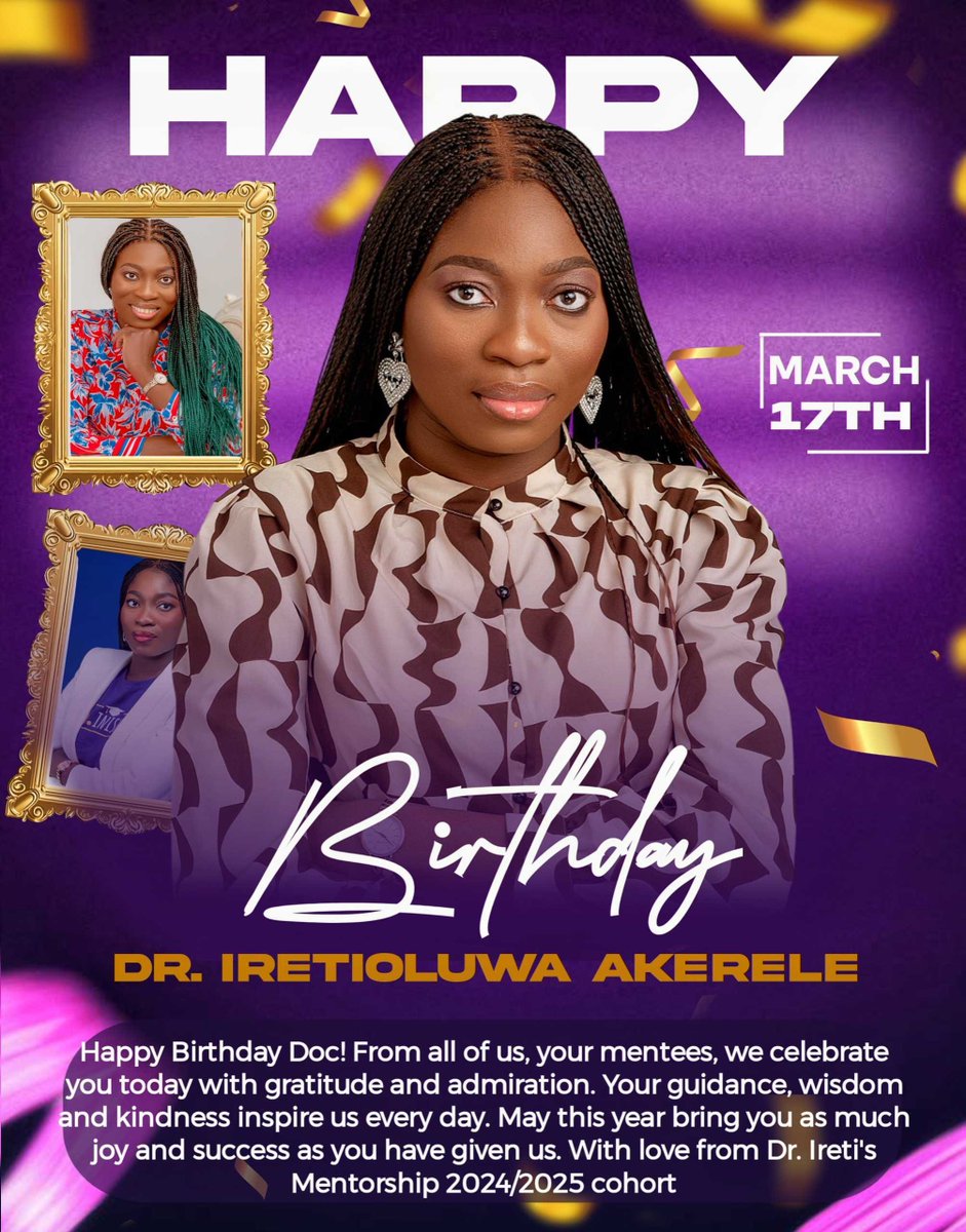 This is the day the Lord has made, I will rejoice and be glad in it 🧡🥂

Happy birthday Dr Iretioluwa. If you come across this post, kindly say a prayer for me 🎉🎉🎉🎉🎉🎉