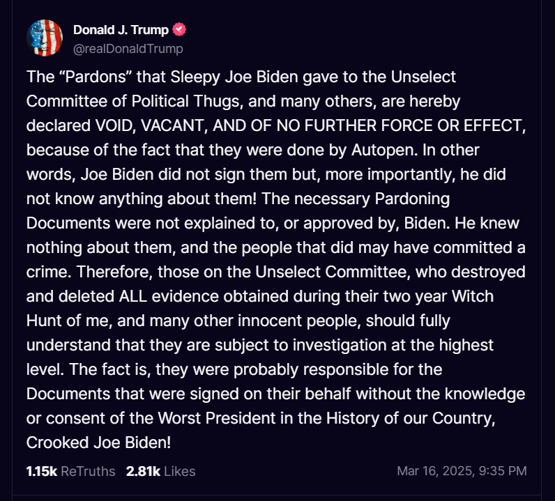 Nocte_Insanire's tweet image. This is the biggest news since Trump took office.
HOLLY COW!!!!
I really hope this pans out as true. 
A lot of criminals are sweating bullets right now.

Take Fauci's passport away.
#PardonGate #autopengate