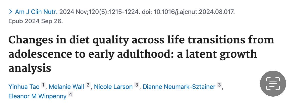 Bade Uckac (@badeuckac) on Twitter photo A new study from <a href="/MRC_Epid/">MRC Epidemiology Unit</a> examines how diet quality declines during adolescence but improves in early adulthood, influenced by life transitions such as leaving home and parenthood. #publichealth
Valuable insights for targeted dietary interventions during these critical periods A new study from <a href="/MRC_Epid/">MRC Epidemiology Unit</a> examines how diet quality declines during adolescence but improves in early adulthood, influenced by life transitions such as leaving home and parenthood. #publichealth
Valuable insights for targeted dietary interventions during these critical periods