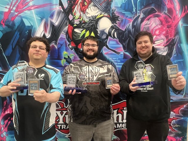 Won YCS Las Vegas with <a href="/KottonJesse/">Jesse Kotton</a> and <a href="/Dom_Couch/">Dominic Couch</a> this weekend! Had an absolute blast winning with my boys. Undefeated all weekend! See everyone in Houston! Yugioh!!