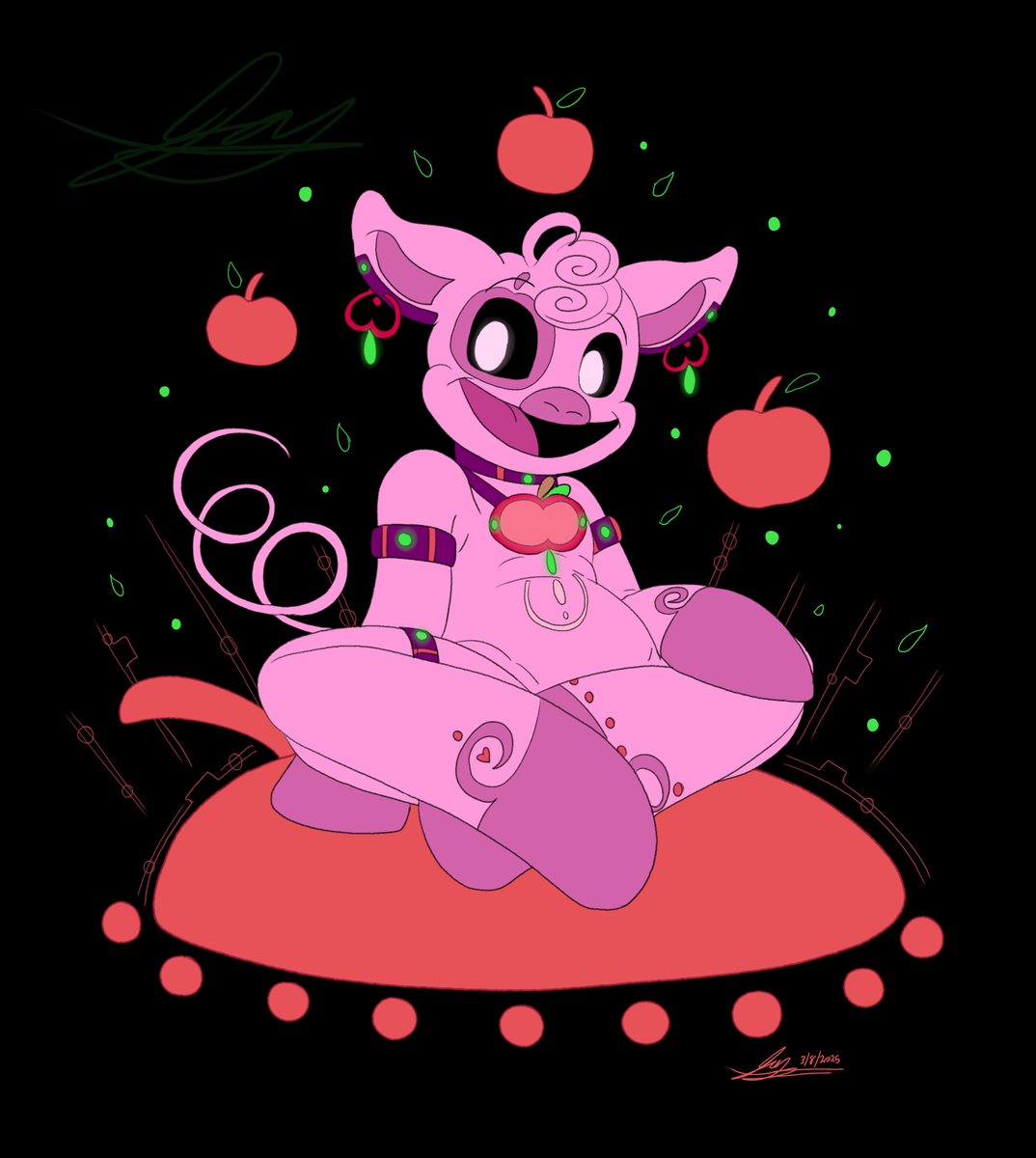JayJayfan90s's tweet image. Tried out a sitting pose with Picky. I'm having fun with coming up with the little designs. #pickypiggy #smilingcrittersau #smilingcritters #poppyplaytimeau