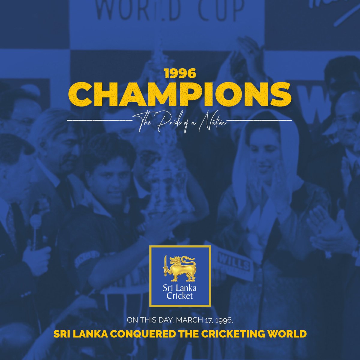 1996 Glory, Forever in Our Hearts!❤️🇱🇰🏆
#SriLankaCricket #ThePrideoftheNation