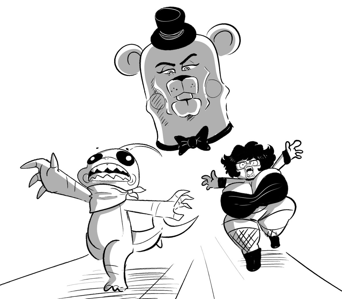 🍋Swamp Lemon🍋 (@swamplemonade) on Twitter photo Me and the oomfie <a href="/LadyButcheree/">Rotsferatu 🩸</a> running for our lives from Alfredo the other day
(also hi haven't posted here in awhile) Me and the oomfie <a href="/LadyButcheree/">Rotsferatu 🩸</a> running for our lives from Alfredo the other day
(also hi haven't posted here in awhile)