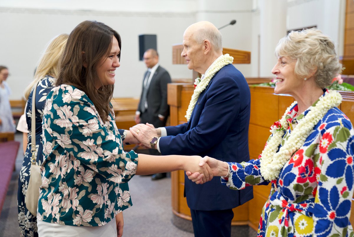 DaleGRenlund's tweet image. It was a delight to be a part of the Relief Society broadcast for The Church of Jesus Christ of Latter-day Saints this evening.
You are doing something extraordinary. Your efforts to serve God’s children through Relief Society are vital. Thank you for your faith, for your…