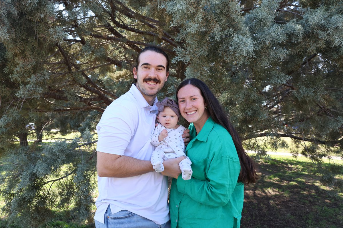 Ramsey Mae will be three months old on Thursday. Proud of the Godly parents that Jacob &amp; Trista have become. We are a very blessed family! #FamilyFirst