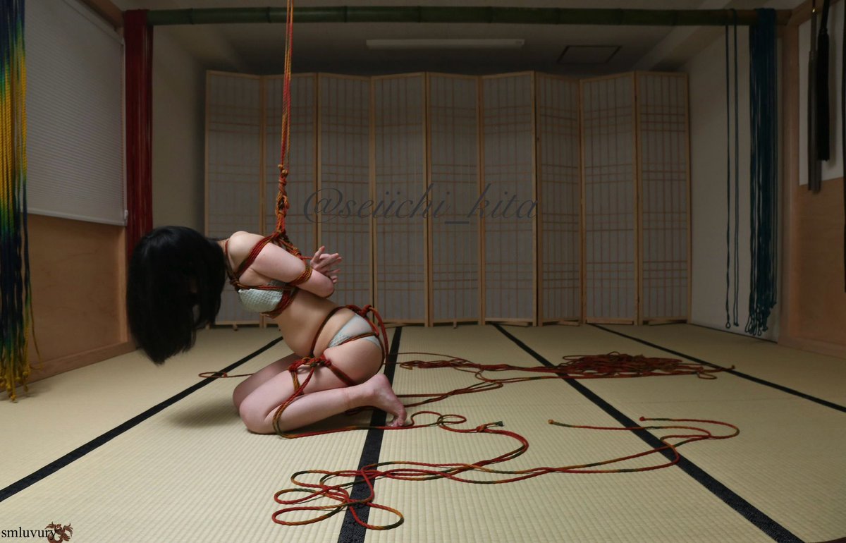 緊縛撮影　喜多征一先生
 @ seiichi_kita 様