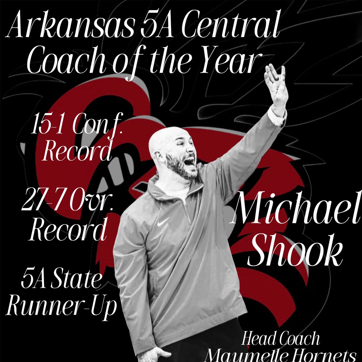 Maumelle High Boys Basketball (@maumellembb) on Twitter photo Congratulations to Coach Michael Shook <a href="/coachshook3/">Michael Shook</a> for being named the 5A Central Coach of the Year!!! Thank you for all your hard work and dedication!! Congratulations to Coach Michael Shook <a href="/coachshook3/">Michael Shook</a> for being named the 5A Central Coach of the Year!!! Thank you for all your hard work and dedication!!