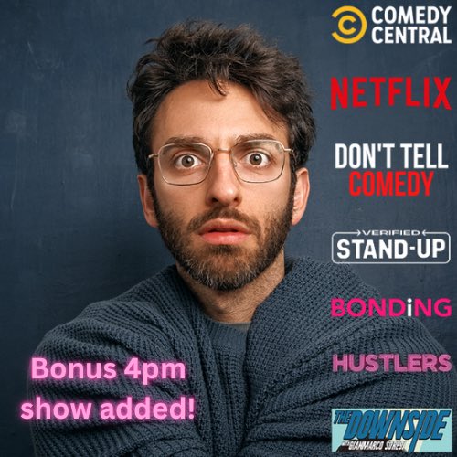 Gianmarco Soresi is bringing his “Drama King Tour” to Spokane Comedy Club! Make sure you get your tickets for the bonus 4pm show because the late show is fully sold. See you there!