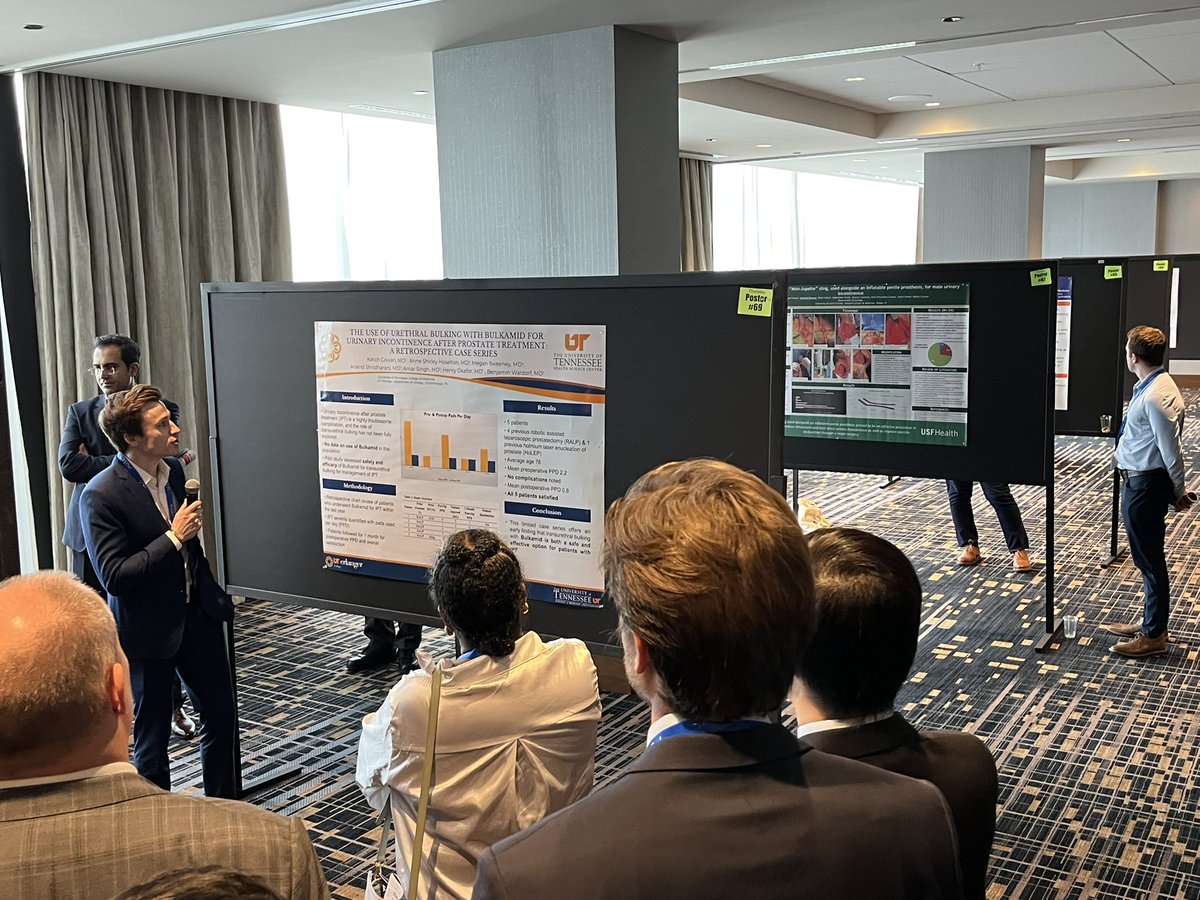 UT-Chattanooga Urology (@utcurology) on Twitter photo With the best urology username to exist, <a href="/CleanKetch/">Ketch Cowan</a> did an excellent job presenting multiple posters at <a href="/SES_AUA/">Southeastern Section</a>
Look out for this ⭐️ applying to fellowship next cycle With the best urology username to exist, <a href="/CleanKetch/">Ketch Cowan</a> did an excellent job presenting multiple posters at <a href="/SES_AUA/">Southeastern Section</a>
Look out for this ⭐️ applying to fellowship next cycle