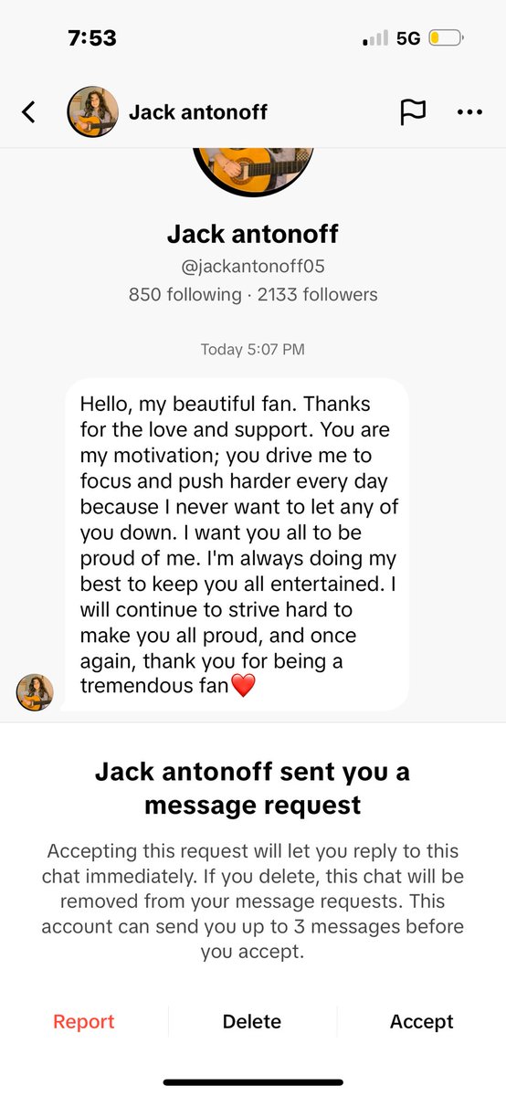this is so sweet <a href="/jackantonoff/">jackantonoff</a> thank you 🥰 you are so welcome