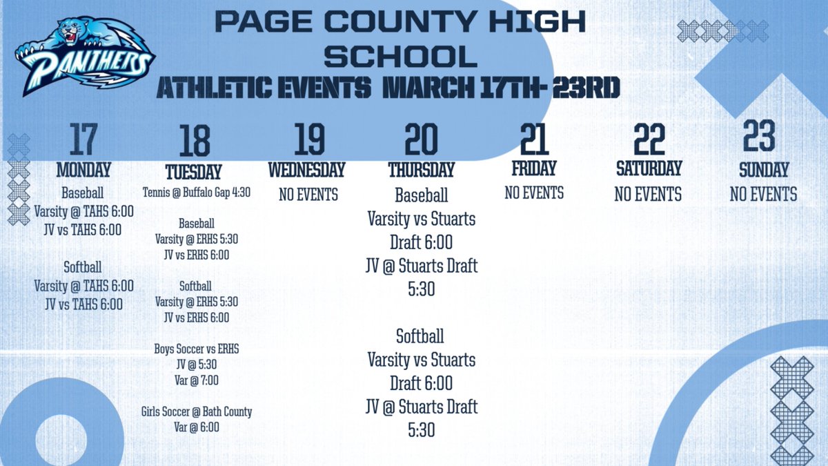 Page County High School Athletics (@page_athletics) on Twitter photo 