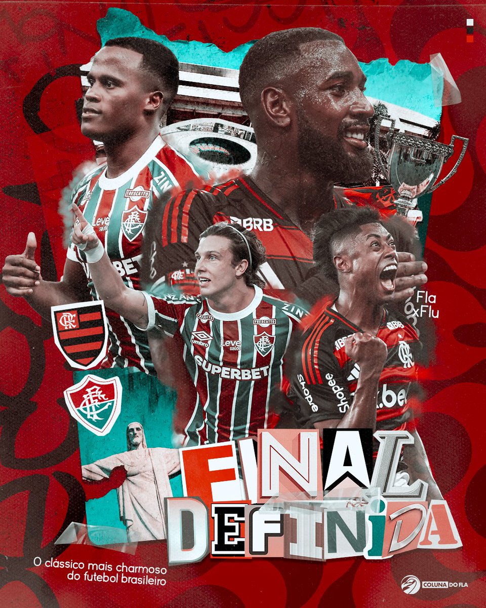 ijvictorc's tweet photo. Boa noite, galera! Me chamo João, entrei no designer esportivo profissionalmente há pouco tempo, mas sigo por aí tentando. Faço artes lá pras Redes do Coluna do Fla.

Sigo estudando bastante pra continuar a evolução e essa comunidade está sendo bastante útil. TMJ! https://t.co/dqHjzATE45