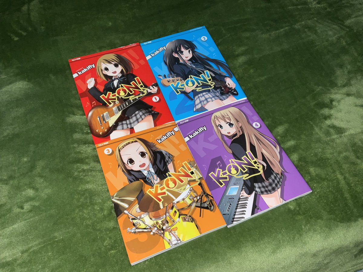 未使用に近い】けいおん! 1～4 他 未使用に近い】けいおん! 1～