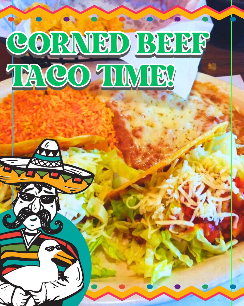 🌮🍀 Have you gotten your Corned Beef Tacos yet?! 🍀🌮

What are you waiting for?! St. Pancho’s Day has officially kicked off at El Chihuahua –– we have started a day early, cuz we can! 😂

#ElChihuahua #stpanchosday #slceats #saltlakecityutah #saltlake #slcutah #slcrestauran ...