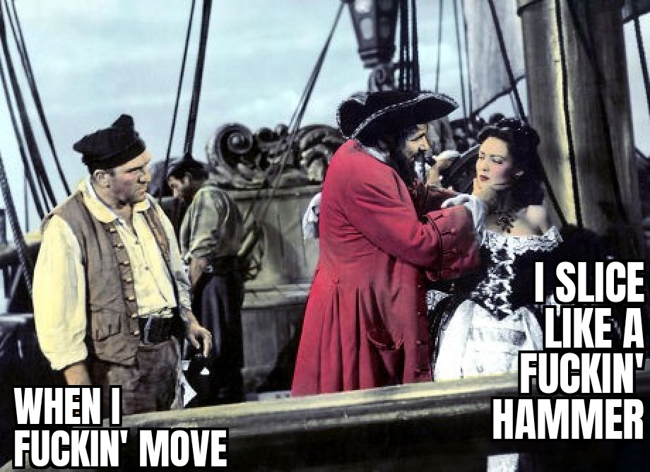 ThumbTrickz's tweet image. 'Blackbeard, the Pirate' (1952).

#WilliamBendix is Ben Worley in a psychological drama where he becomes a pirate because he felt rejected by society only to find his feelings of insecurity and lack of belonging intensified around Blackbeard, the Pirate.

#SliceLikeAFuckinHammer
