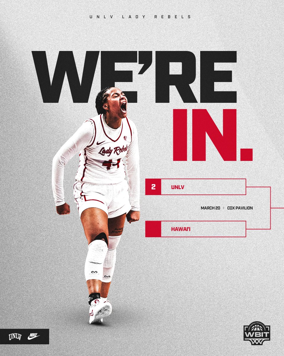 OUR SEASON IS NOT DONE YET! We are the No. 2 seed in the <a href="/wbitwbb/">Women’s Basketball Invitation Tournament</a> and will host Hawai'i on Thursday, March 20! 🫡