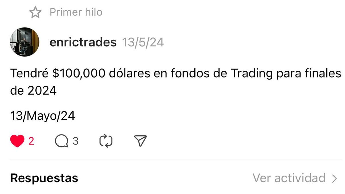 enriCsaun's tweet photo. No lo logré el año pasado… 
Pero aquí andamos lográndolo 🙏🏻💪🏻🇲🇽
$100,000 dólares en fondeo

Gracias Trading 📈

#Dinero #LibertadFinanciera #trading #ftmo https://t.co/DAB2XlfIPZ