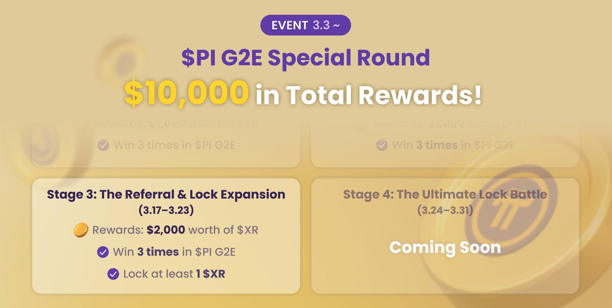 xraders_xyz's tweet photo. ๐ฅ$PI #G2E Special Round: Stage 3 is LIVE ๐ฅ
$10,000 in Total Rewards ๐ฅง๐ฅง
Join now and claim your share of $PI and $XR!
https://t.co/qhWtDcj0bH
#XRADERS #G2ESpecialRound #GuessPi #PiNetwork #Guess2Earn #coinlive #earn #airdrop #crypto #Bitcoin #event #ํ์ด์ฝ์ธ #ํ์ด #ํ์ด์์ด๋๋ #ํ์ด์ปค๋ฎค๋ํฐ #ํ์ด์ฝ์ธ์ฑ๊ตด #ํ์ด์ฝ์ธ์์ธ #ํ์ด์ฝ์ธ์ปค๋ฎค๋ํฐ@PiCoreTeam