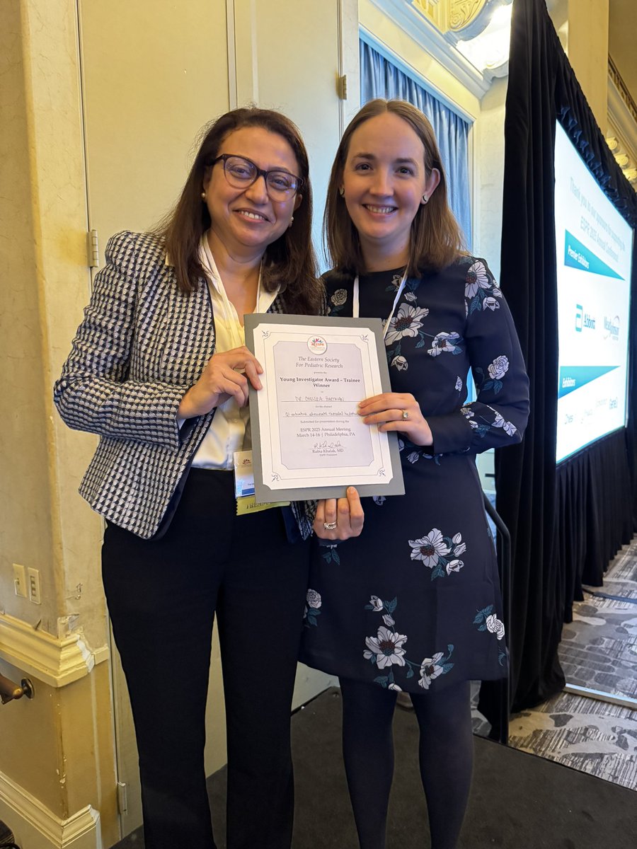 Vivien Yap (@vyapmd) on Twitter photo Congratulations 🎉 to <a href="/WCMpeds/">Weill Cornell Pediatrics</a> NICU fellow Dr Chelsea Hartman! She won 🏆 2025 ESPR young Investigator Trainee Award! <a href="/crmartin90/">Cami Martin</a> <a href="/seanmcullen/">Sean Cullen, MD/PhD 🏳️🌈</a> Congratulations 🎉 to <a href="/WCMpeds/">Weill Cornell Pediatrics</a> NICU fellow Dr Chelsea Hartman! She won 🏆 2025 ESPR young Investigator Trainee Award! <a href="/crmartin90/">Cami Martin</a> <a href="/seanmcullen/">Sean Cullen, MD/PhD 🏳️🌈</a>