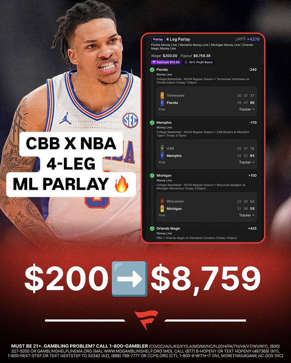 Fanatics Sportsbook tweet media