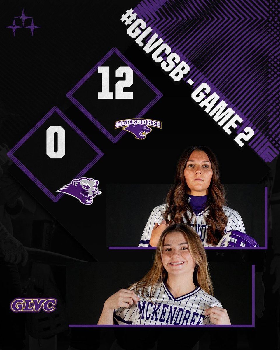 McKendree Bearcats (@mckbearcats) on Twitter photo ๐ฅ No. 20 <a href="/McKendreeSB/">McKendree Softball</a> sweeps Southwest Baptist in #GLVCsb action!๐พ
Game 1: Sami Huck: 3 for 4, 2B, 2 runs, 2 RBIs
Lauren Harris: 3 for 4, HR, 2B, 5 RBIs
Game 2: Ellie Vetter: 1-hit CG, 2 for 3, 2 HRs, 4 RBIs
Morgan Spodarek: 2 for 3, 2B, HR, 4 RBIs
#BearcatsUnleashed ๐ฅ No. 20 <a href="/McKendreeSB/">McKendree Softball</a> sweeps Southwest Baptist in #GLVCsb action!๐พ
Game 1: Sami Huck: 3 for 4, 2B, 2 runs, 2 RBIs
Lauren Harris: 3 for 4, HR, 2B, 5 RBIs
Game 2: Ellie Vetter: 1-hit CG, 2 for 3, 2 HRs, 4 RBIs
Morgan Spodarek: 2 for 3, 2B, HR, 4 RBIs
#BearcatsUnleashed