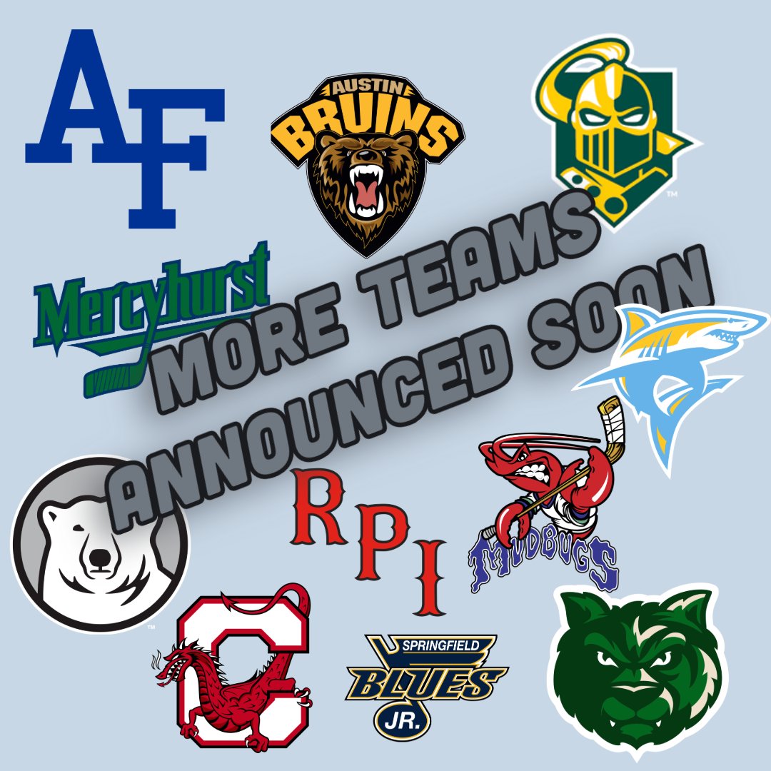 JUNIOR AND COLLEGE TEAMS ANNOUNCED and more will be released soon. List of teams already signed up for the 2025 Elite Edge Hockey Showcase in comments.