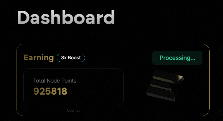 pers3a's tweet image. I simply wanted to complain about @layeredge cuz it was constantly processing and I couldn't earn points for a few days. I ignored it, but it really didn't want to start after I received a boost.