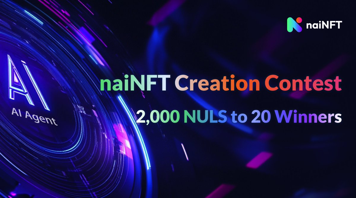 nainftcom's tweet image. 🎨 Hey, artists! Join our NFT contest and win 2000 NULS! 

✨ How to participate:
1️⃣ Create an NFT collection on nainft.com
2️⃣ Share on Twitter &amp;amp; get 50 retweets

🏆The first 20 share 2000 NULS, drop your Twitter link below to enter

⁠⁠#nainft #NFTContest #Nuls