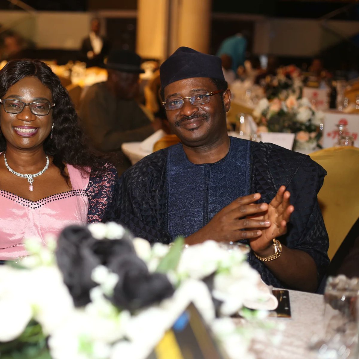 Silverbird_MOTY's tweet photo. ✨ Guests and Royals at the Silverbird Man of the Year awards! 🎉🌟 

#SMOTY2024 #SilverbirdAt45 #SilverbirdAwards #SilverbirdManOfTheYear #SilverbirdManOfTheYear2024 https://t.co/1G9QMRXV1q