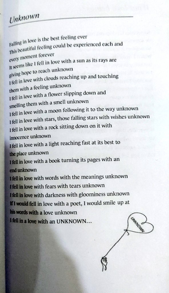 Falling for the 'UNKNOWN'
