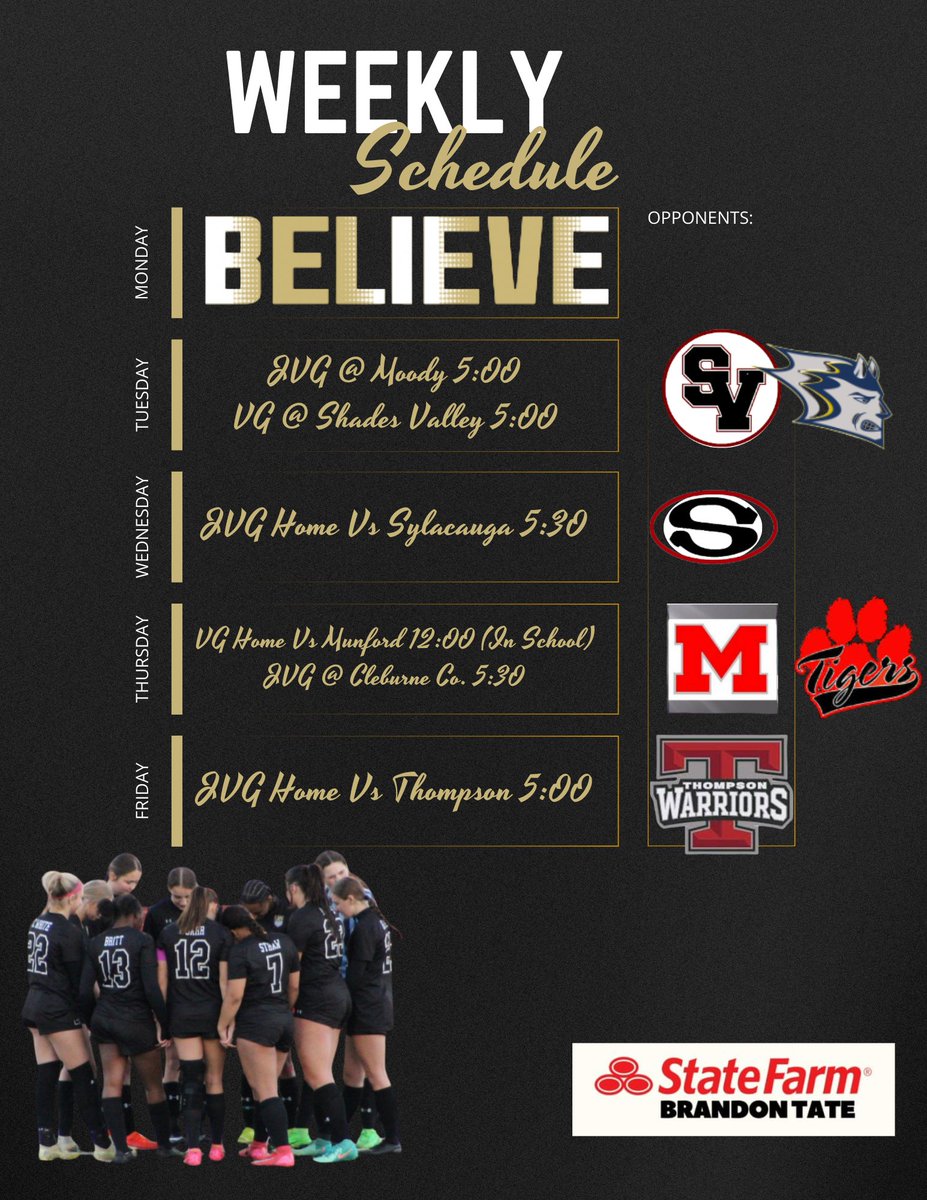 Lots of opportunities to support your Lincoln Lady Bears Soccer teams this week! Home games Wednesday, Thursday, and Friday. See YOU there! #TickedOffSoccer #StrengthInNumbers