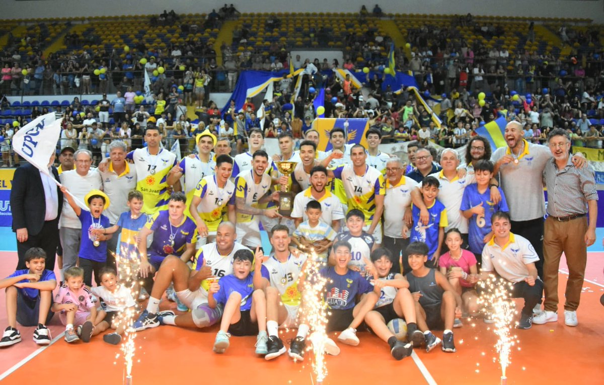 .<a href="/UpcnVoley/">UPCN Voley</a> es Campeón 🏆 de la Liga Nacional A2 y obtiene plaza para la Liga Argentina 2025/26.

Salvo cambio de planes, no la jugaría por el formato de tours.