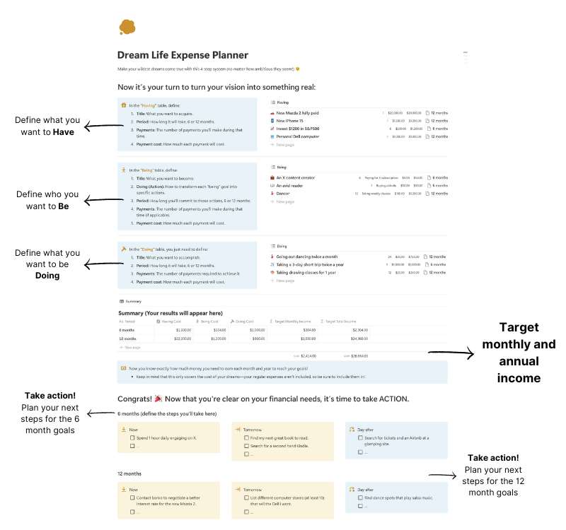 Most people dream of financial freedom.

Most people fail to achieve it. Why? 

Few actually plan for it. 

We built the Dream Life Expense Planner—a template to map out your ideal lifestyle and make it real. 

Want a copy?
1. Like
2. Reply "Dream"

(Follow us so we can DM you!)