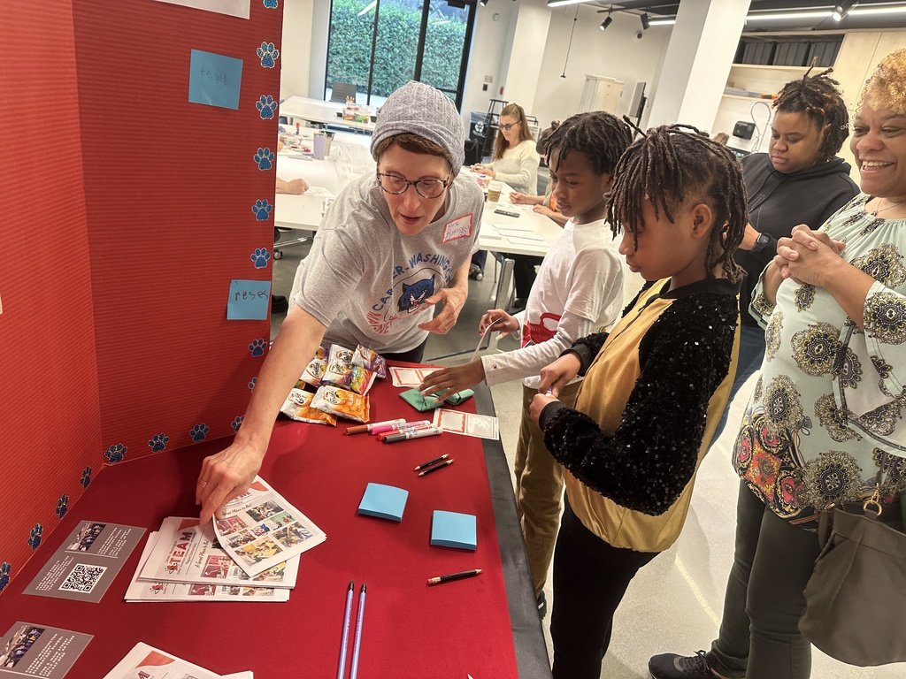 Yesterday, Carver staff &amp; students from Carver, Washington, and Central Arkansas participated in Creative Saturday at the Arkansas Museum of Fine Arts. Over 100 visitors stopped by our booth to learn about the new Carver-Washington school. Thanks to Mrs. Ramsey and all who helped