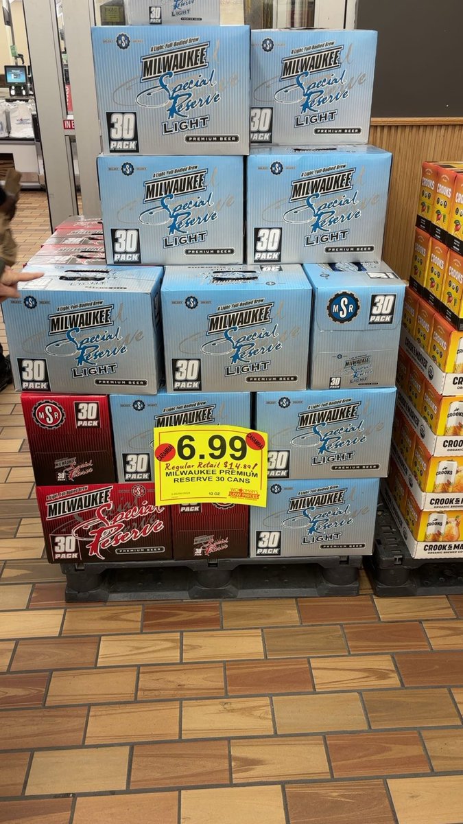 sal_thick's tweet photo. “You can’t get a 30 rack for $6.99”, 
“you can’t grill when it’s night and snowing”, 
“you can’t drink on a Sunday night”. 
Sorry liberals I had a day, I don’t know what else to tell you. https://t.co/WKhxpu5Fcb