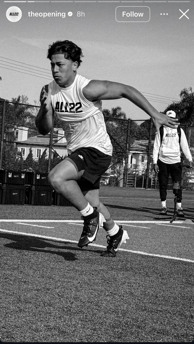 Willie Flores || C/O 2027 (@willieflores05) on Twitter photo Thank you for the invite and a great camp. Blessed with the opportunity to work with the best. <a href="/TheOpening/">ALL22</a> <a href="/NickDAll22/">Nick DeMaio</a> <a href="/GregBiggins/">Greg Biggins</a> <a href="/TheUCReport/">Billy Tucker</a> <a href="/adamgorney/">Adam Gorney</a> <a href="/Daygofootball/">San Diego Football</a> <a href="/BlairAngulo/">Blair Angulo</a> <a href="/PrepRedzoneCA/">Prep Redzone California</a> Thank you for the invite and a great camp. Blessed with the opportunity to work with the best. <a href="/TheOpening/">ALL22</a> <a href="/NickDAll22/">Nick DeMaio</a> <a href="/GregBiggins/">Greg Biggins</a> <a href="/TheUCReport/">Billy Tucker</a> <a href="/adamgorney/">Adam Gorney</a> <a href="/Daygofootball/">San Diego Football</a> <a href="/BlairAngulo/">Blair Angulo</a> <a href="/PrepRedzoneCA/">Prep Redzone California</a>