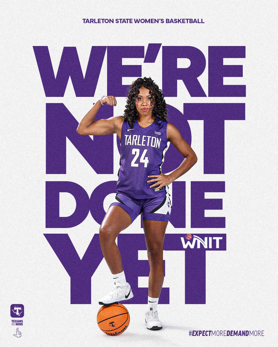 𝐖𝐄’𝐑𝐄 𝐍𝐎𝐓 𝐃𝐎𝐍𝐄 𝐘𝐄𝐓 😤

The Texans have clinched its first-ever Division I postseason berth with a bid to the <a href="/WomensNIT/">WNIT</a> 

📰| tinyurl.com/32cxapy9
