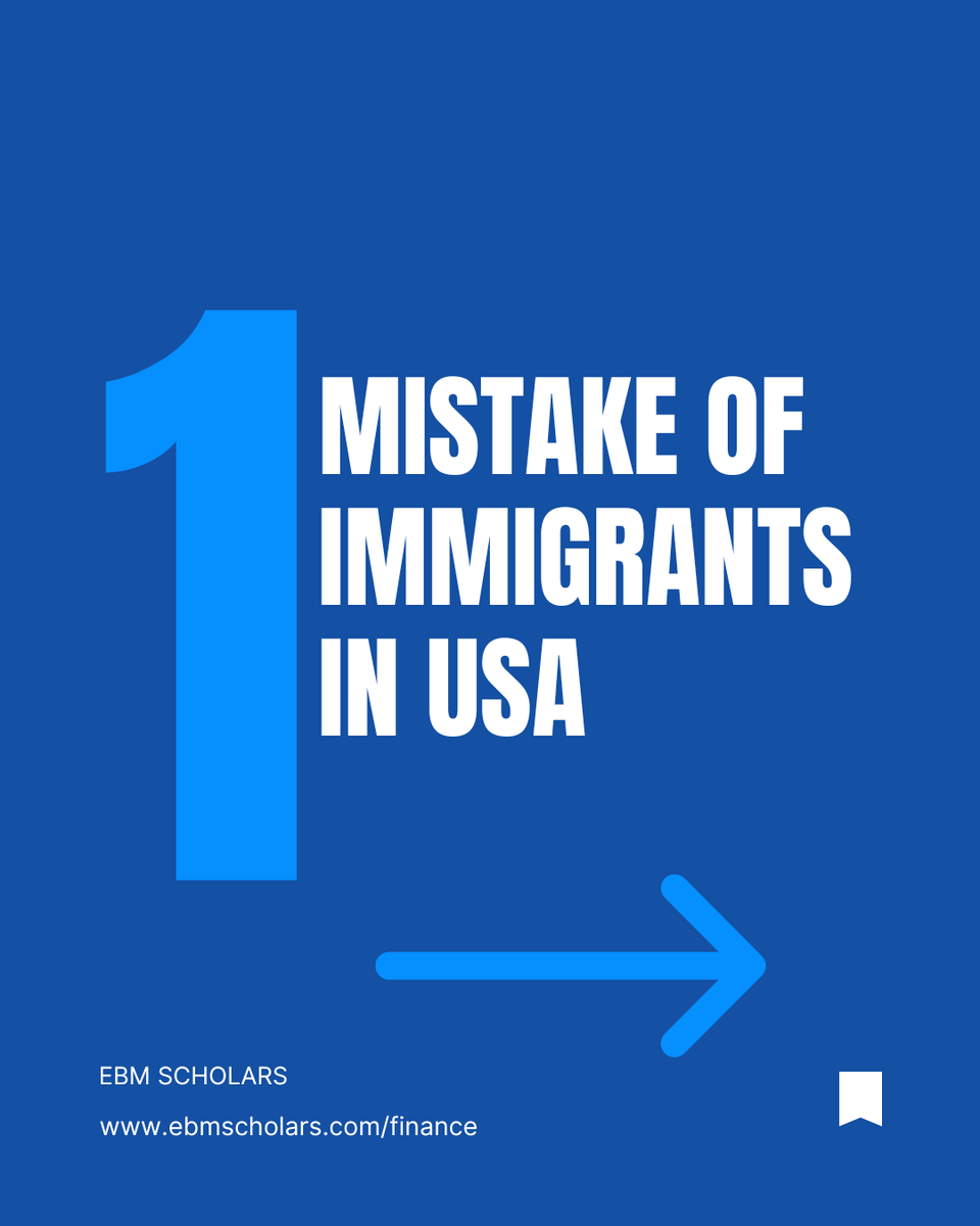 🛑 The #1 Mistake Immigrants Make in the U.S. 🇺🇸🚨

📌 Are you focusing ONLY on immigration and ignoring your financial future?

Many immigrants come to the U.S. for better opportunities, but they make one HUGE mistake:

🚨 They focus only on getting a green card &amp; forget about