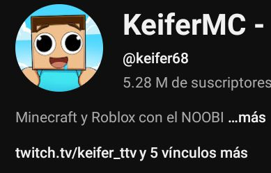 Hola a todos,
Con mucha tristeza nos enteramos del fallecimiento de KeiferMC, un creador de contenido que marcó la vida de muchos de nosotros con su talento y carisma. Aunque su partida nos duele, sabemos que ahora está en un lugar mejor, dejando un legado inolvidable.