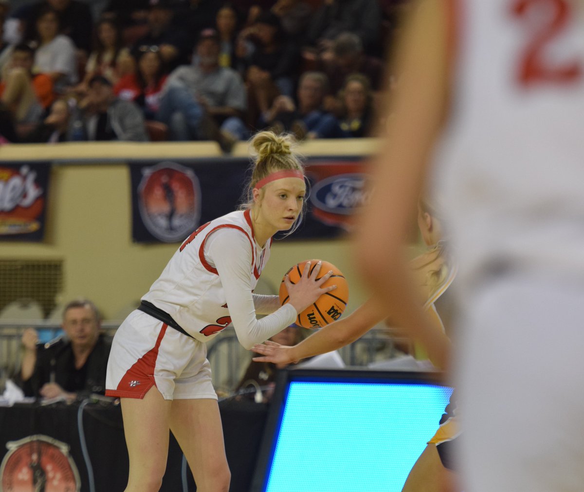 Looking through the Official OSSAA Stats for the 4A-3A State Tournaments and this number leaped off the page!

15

WASHINGTON #OKPreps Preslee Johnson had 15 3-pointers made during her 3 games.  

6-9 in Finals vs SEQUOYAH TAHLEQUAH
6-9 in Semis vs ALVA
3-10 in QF vs Roland