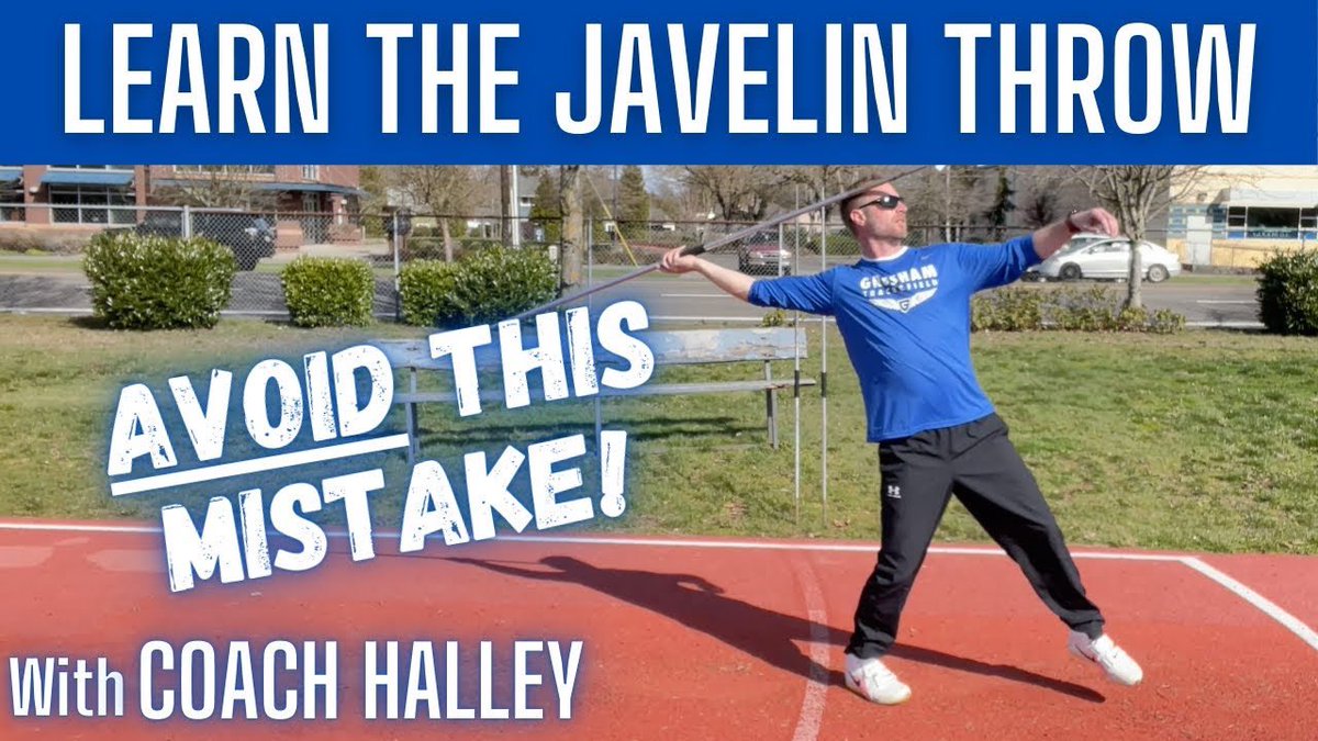TheCoachHalley's tweet photo. Here’s a common Javelin mistake to void. Thanks for sharing! https://t.co/IEFOzDvmwh via @YouTube https://t.co/NScgtkDZxn